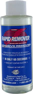 This adhesive cannot be removed with just warm soapy water and a rag. Amazon Com Rapidtac Rapid Remover Adhesive Remover For Vinyl Wraps Graphics Decals Stripes 4oz Sprayer Automotive