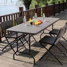 Outdoor Furniture Folding Table Picnic