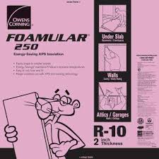 Foamular 250 2 In X 48 In X 8 Ft R 10 Scored Squared Edge Insulation Sheathing