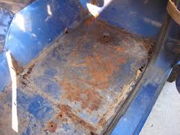 floor pan repair on ole blue