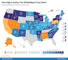 What Percentage Of Lottery Winnings Would Be Withheld In Your State