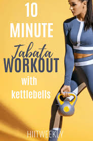 tabata workouts with kettlebells