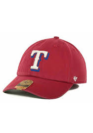 47 Texas Rangers Mens Red 47 Franchise Fitted Hat 4800975