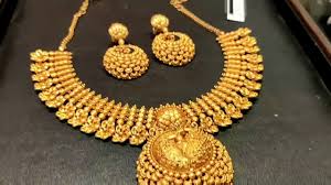 tanishq gold long necklace designs with