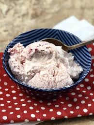 strawberry low carb ice cream no churn