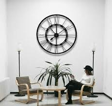 100cm Handmade Large Wall Clock Metal