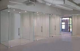 U Shaped Glass Panel Office Tu9