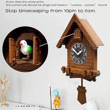 Lrf Cuckoo Hourly Chiming Wall Clock