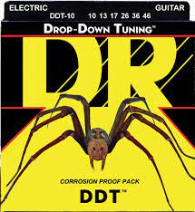 DR DDT-10 Струны для электрогитары 10-46 - купить с доставкой по выгодным  ценам в интернет-магазине OZON (277823211)