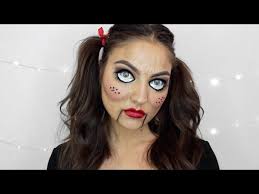 creepy doll makeup halloween tutorial