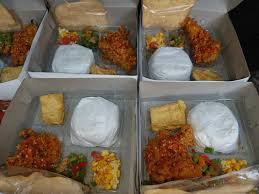 Image result for nasi kotak