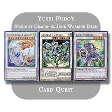 It is the fourth deck in the tcgs annual starter deck series (twelfth overall), following starter deck: Buy Yu Gi Oh 5d S Yusei Fudo S Complete Stardust Dragon Junk Warrior Synchro Deck Online In Turkey B088f75ff2