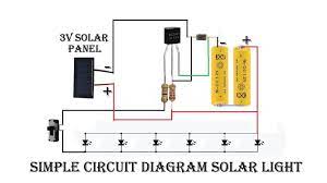 Solar Garden Light Circuit Diagram