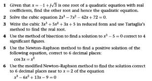1 J3 Is One Root Of A Quadratic
