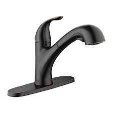 single handle pull out kitchen faucet