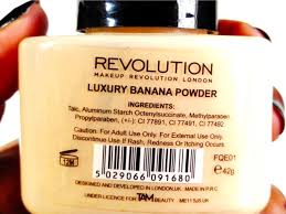 makeup revolution luxury banana powder