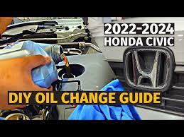 2022 24 honda civic oil change guide
