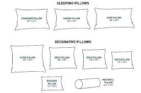 Pillow Case Sizes Starterrocket Co