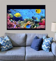 Buy Aquarium Fish Tank Wall Sticker Or