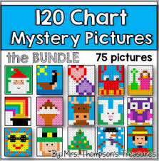120 Chart Mystery Pictures Bundle