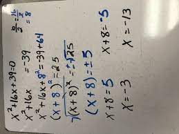 Solve Quadratic Equations Mixed Review