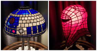Tiffany Inspired Star Wars Glass Lamps