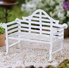 miniature garden bench fairy garden
