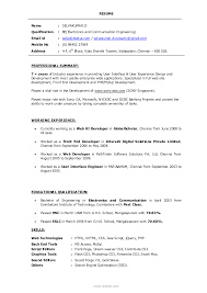 Resume Format For Graphic Designer In India related with sample     Pinterest