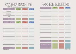 Collection Free Bi Weekly Budget Worksheet Photos Easy