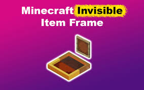 minecraft invisible item frames java