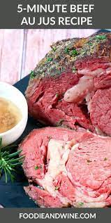 5 minute two prime rib au jus recipes