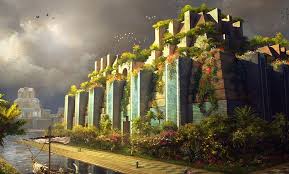 Die hängenden gärten der semiramis. Die Hangenden Garten Von Semiramis Babylon Hanging Garden Wtf Fun Facts Gardens Of Babylon