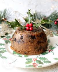 traditional christmas pudding with suet