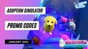 Get the new latest code and redeem free credits. Roblox Adoption Simulator Codes List March 2021 Touch Tap Play