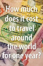 cost to travel around the world