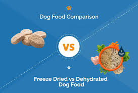 freeze dried vs dehydrated dog food