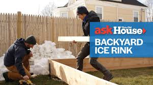 how to build a backyard ice rink ask