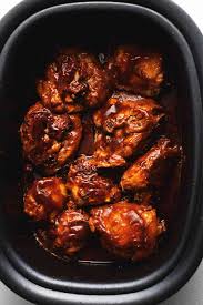 An easy chicken breast recipe with oodles of sauce. Crock Pot Bbq Chicken Thighs Low Carb With Jennifer