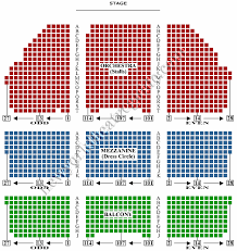 Prototypic Schubert Theatre Seating Chart 2019