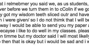 A Student Sent Her Professor A Hilarious Email On