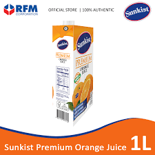 sunkist premium orange juice 1l lazada ph