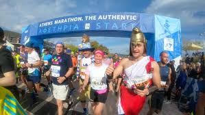 Um die schlacht bei marathon rankt sich die legende des boten pheidippides. Ansbacher Student Lauft Marathon Klassiker In Griechenland Ansbach Nordbayern