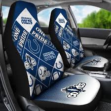 Nfl Indianapolis Colts White Blue Car