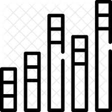 Stacked Column Chart Icon