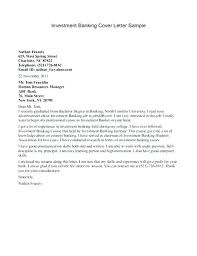 Sample Cover Letters For Finance Jobs Awesome Collection Of Cover