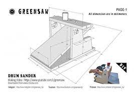 Drum Sander Thickness Sander Making