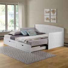 White Twin Daybed With King Conversion