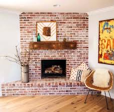 Red Brick Fireplace Ideas Beautiful