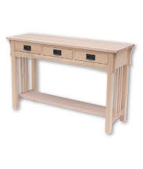 Mission Sofa Table M1648 Penwood