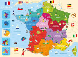 Frankreich zählt mit einer einwohnerzahl von knapp 66 millionen zu den bevölkerungsreichsten ländern europas. Nathan Puzzle 250 Teile Karte Frankreich Kinder Amazon De Spielzeug